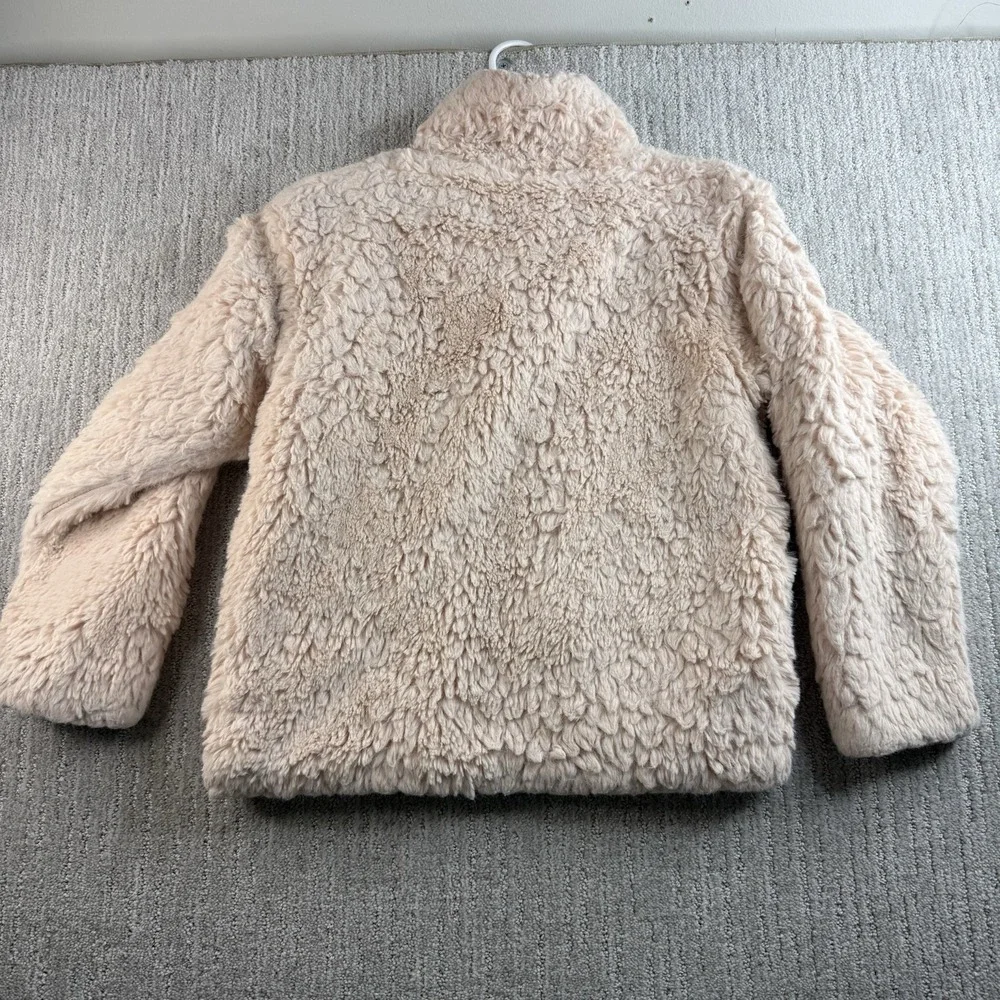 Patagonia Sherpa Jacket Girls Size XL 14 Fluffy Pink